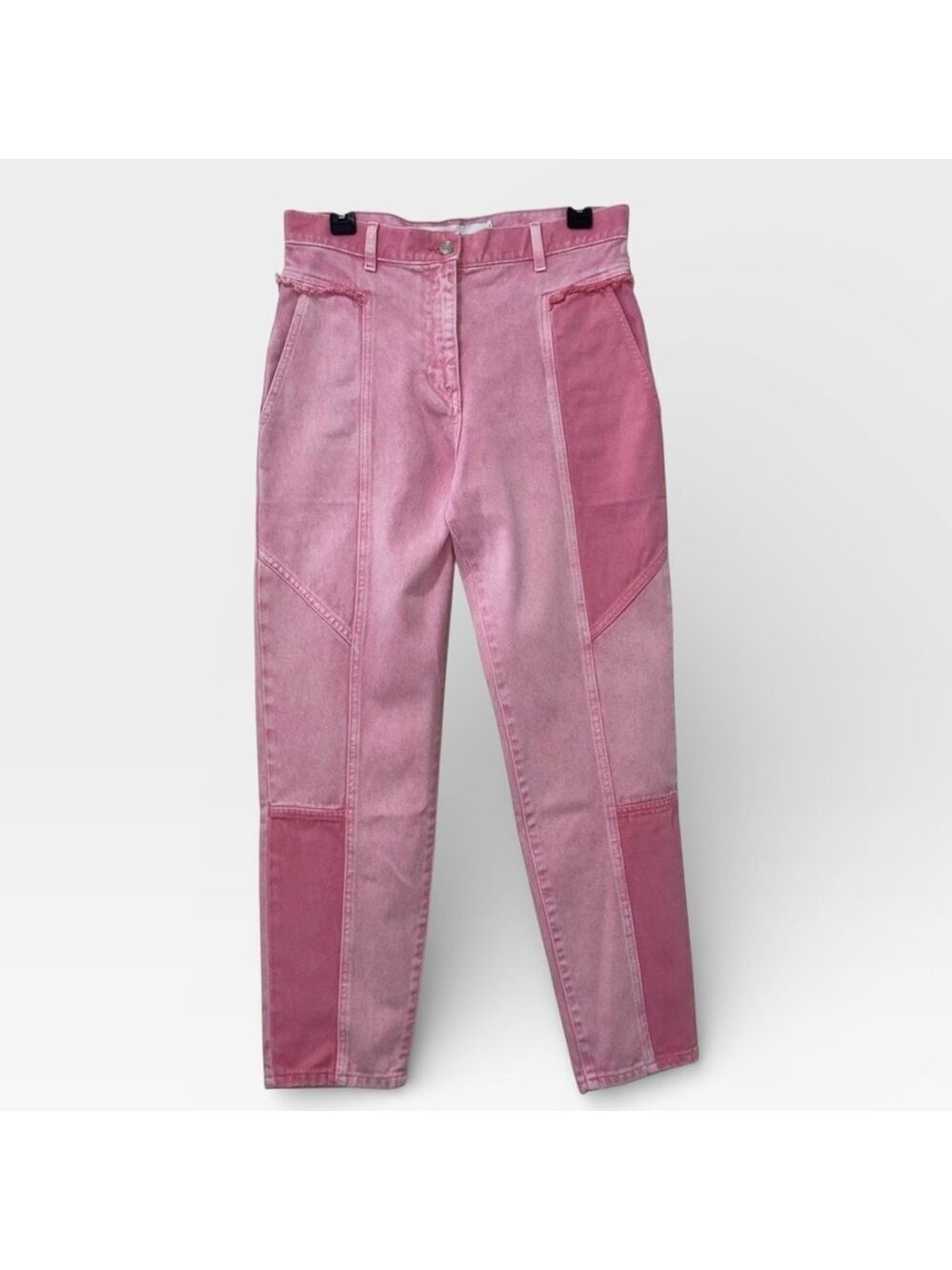 IRO Paris Tigra Faded High Waisted Pink Jeans - Picture 3 of 8